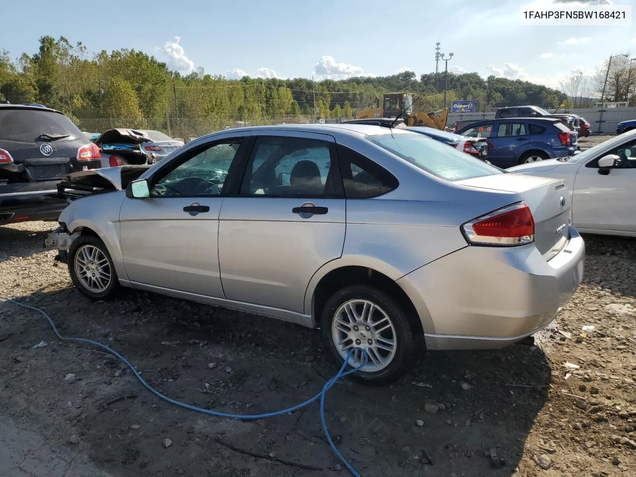 2011 Ford Focus Se VIN: 1FAHP3FN5BW168421 Lot: 72191804