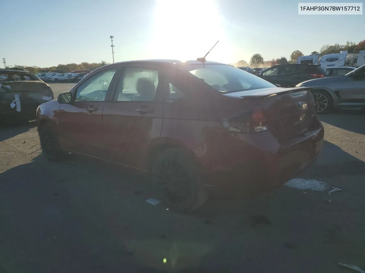 2011 Ford Focus Ses VIN: 1FAHP3GN7BW157712 Lot: 76275094