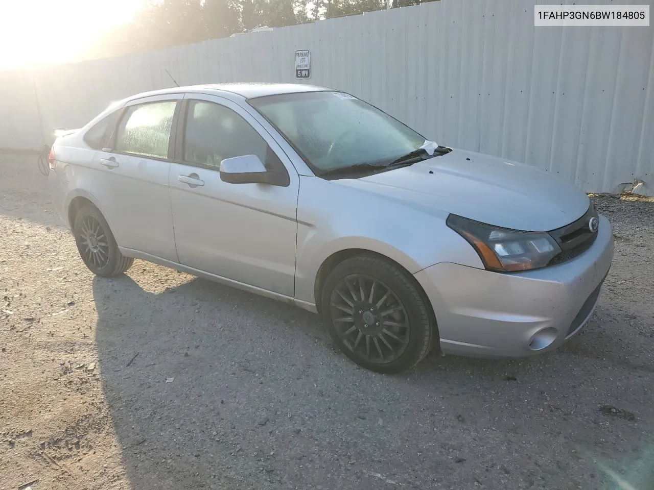 2011 Ford Focus Ses VIN: 1FAHP3GN6BW184805 Lot: 77149154