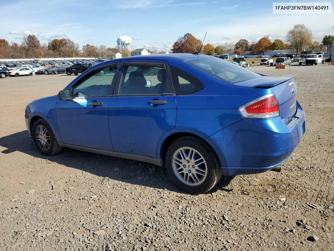 2011 Ford Focus Se VIN: 1FAHP3FN7BW140491 Lot: 77522104