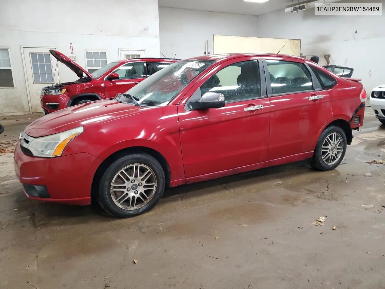 2011 Ford Focus Se VIN: 1FAHP3FN2BW154489 Lot: 78542254