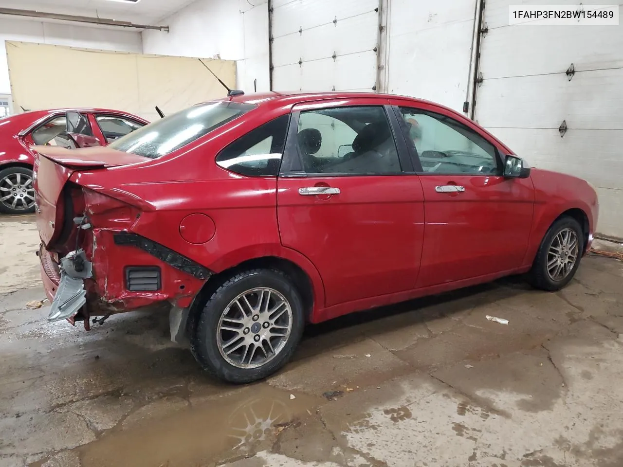 2011 Ford Focus Se VIN: 1FAHP3FN2BW154489 Lot: 78542254