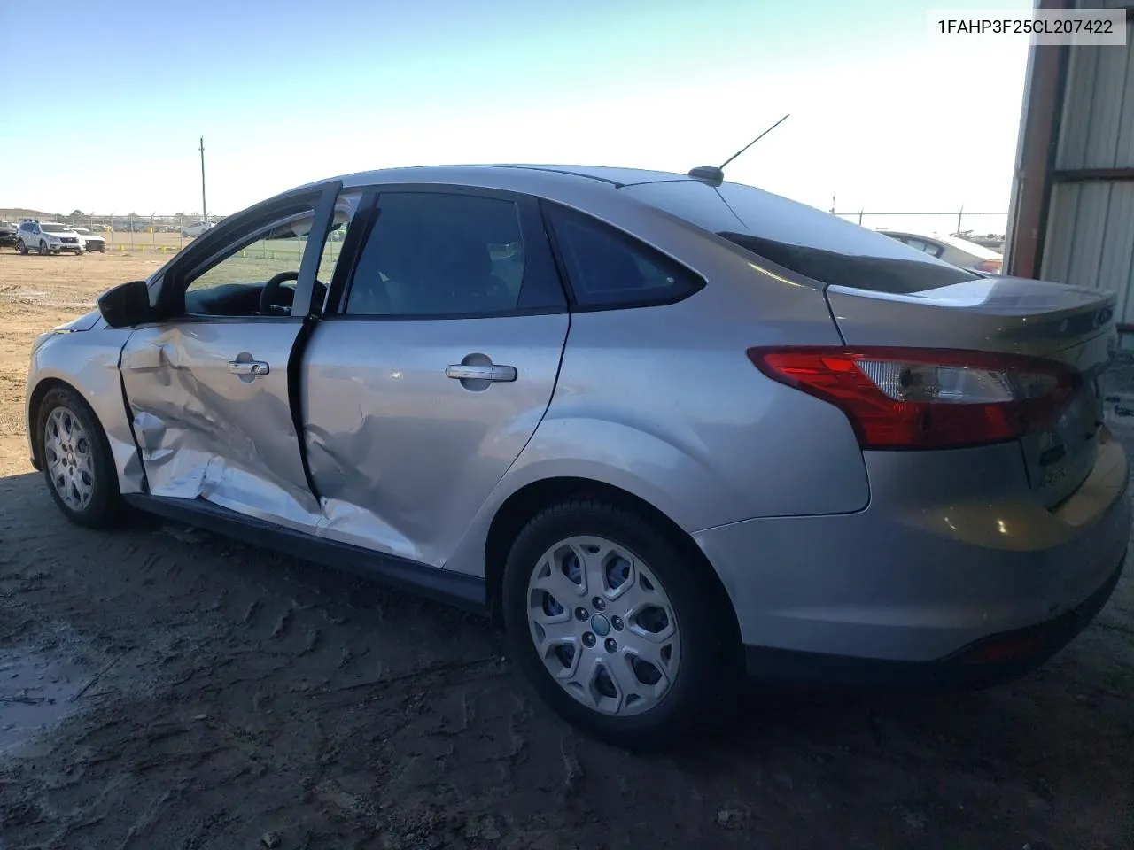 2012 Ford Focus Se VIN: 1FAHP3F25CL207422 Lot: 37506484