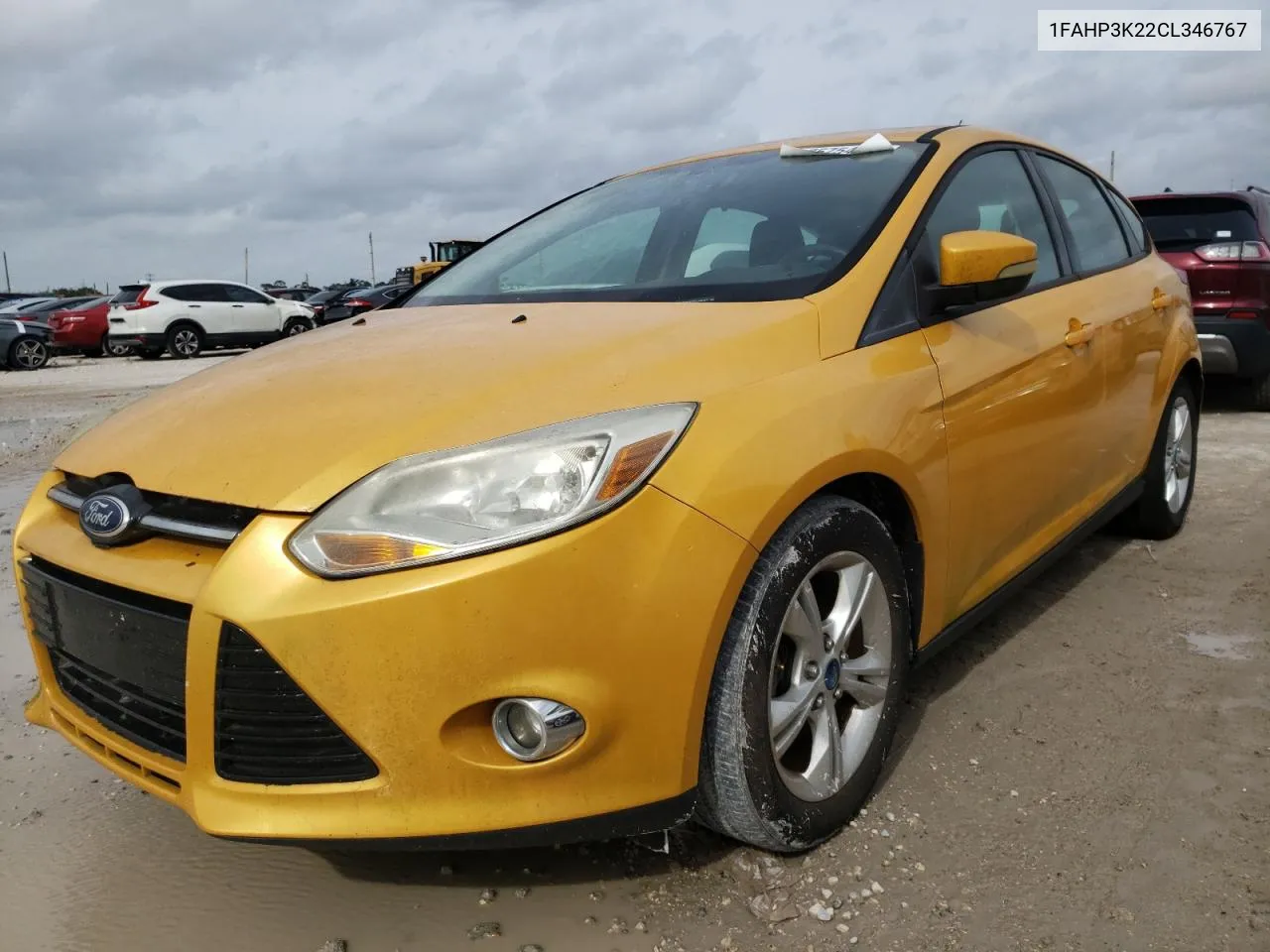 2012 Ford Focus Se VIN: 1FAHP3K22CL346767 Lot: 37575484