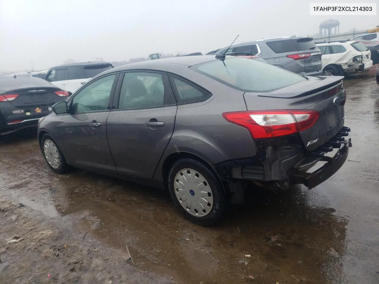 2012 Ford Focus Se VIN: 1FAHP3F2XCL214303 Lot: 39680004