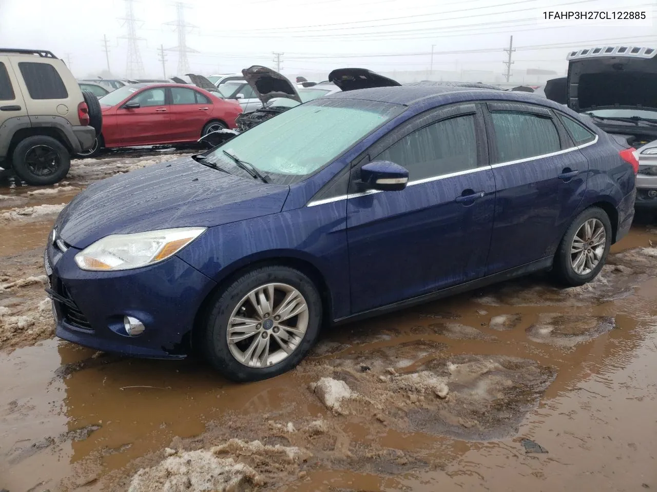 2012 Ford Focus Sel VIN: 1FAHP3H27CL122885 Lot: 39947254