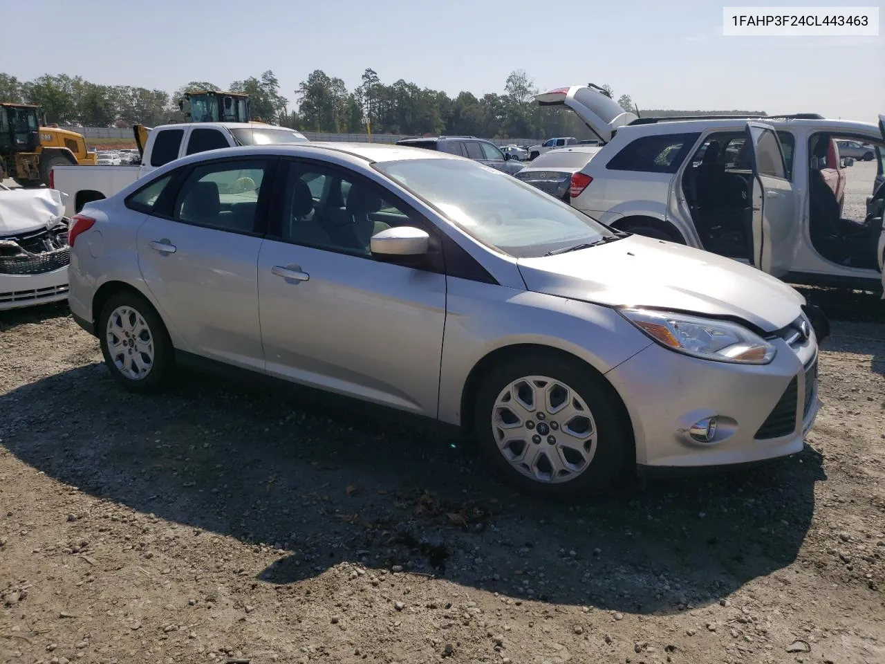 2012 Ford Focus Se VIN: 1FAHP3F24CL443463 Lot: 41176884