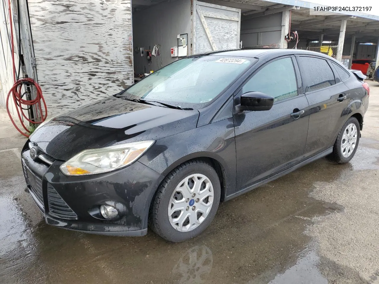 2012 Ford Focus Se VIN: 1FAHP3F24CL372197 Lot: 42872294