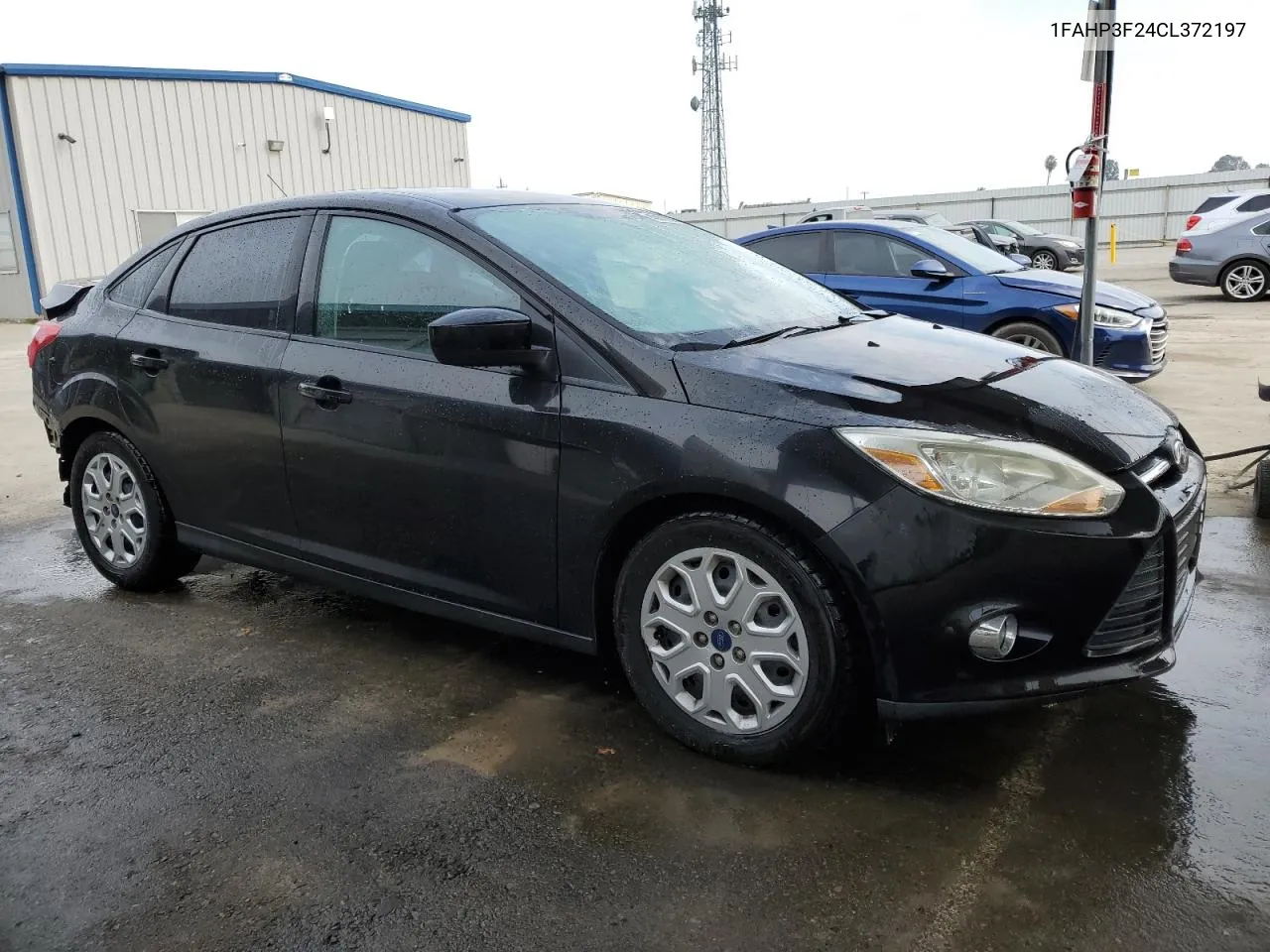 2012 Ford Focus Se VIN: 1FAHP3F24CL372197 Lot: 42872294