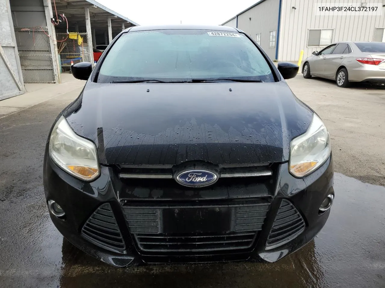 2012 Ford Focus Se VIN: 1FAHP3F24CL372197 Lot: 42872294