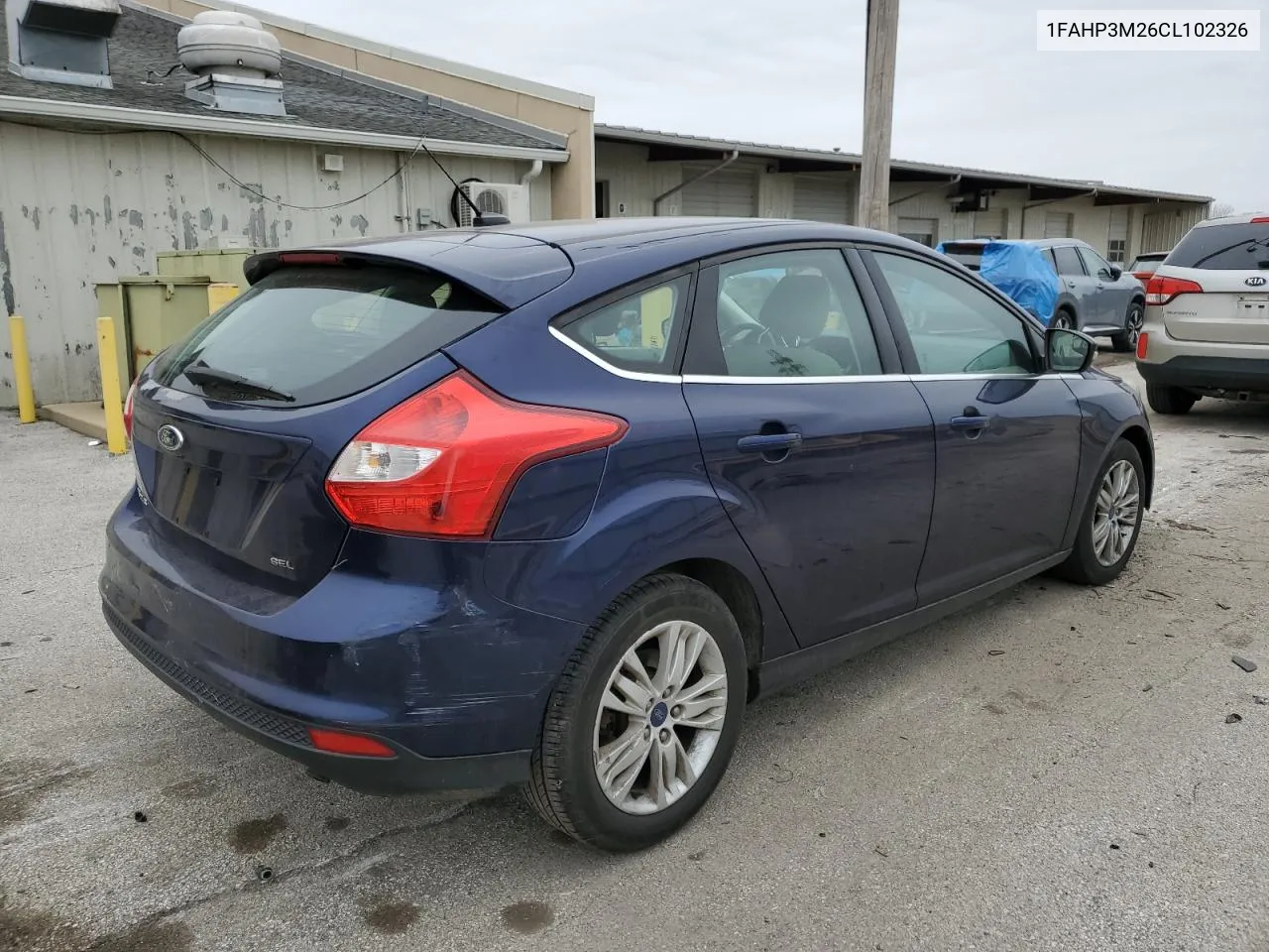 2012 Ford Focus Sel VIN: 1FAHP3M26CL102326 Lot: 45290494