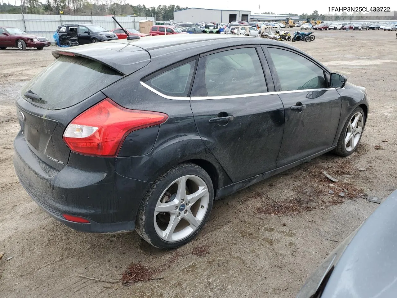 2012 Ford Focus Titanium VIN: 1FAHP3N25CL433722 Lot: 46938754