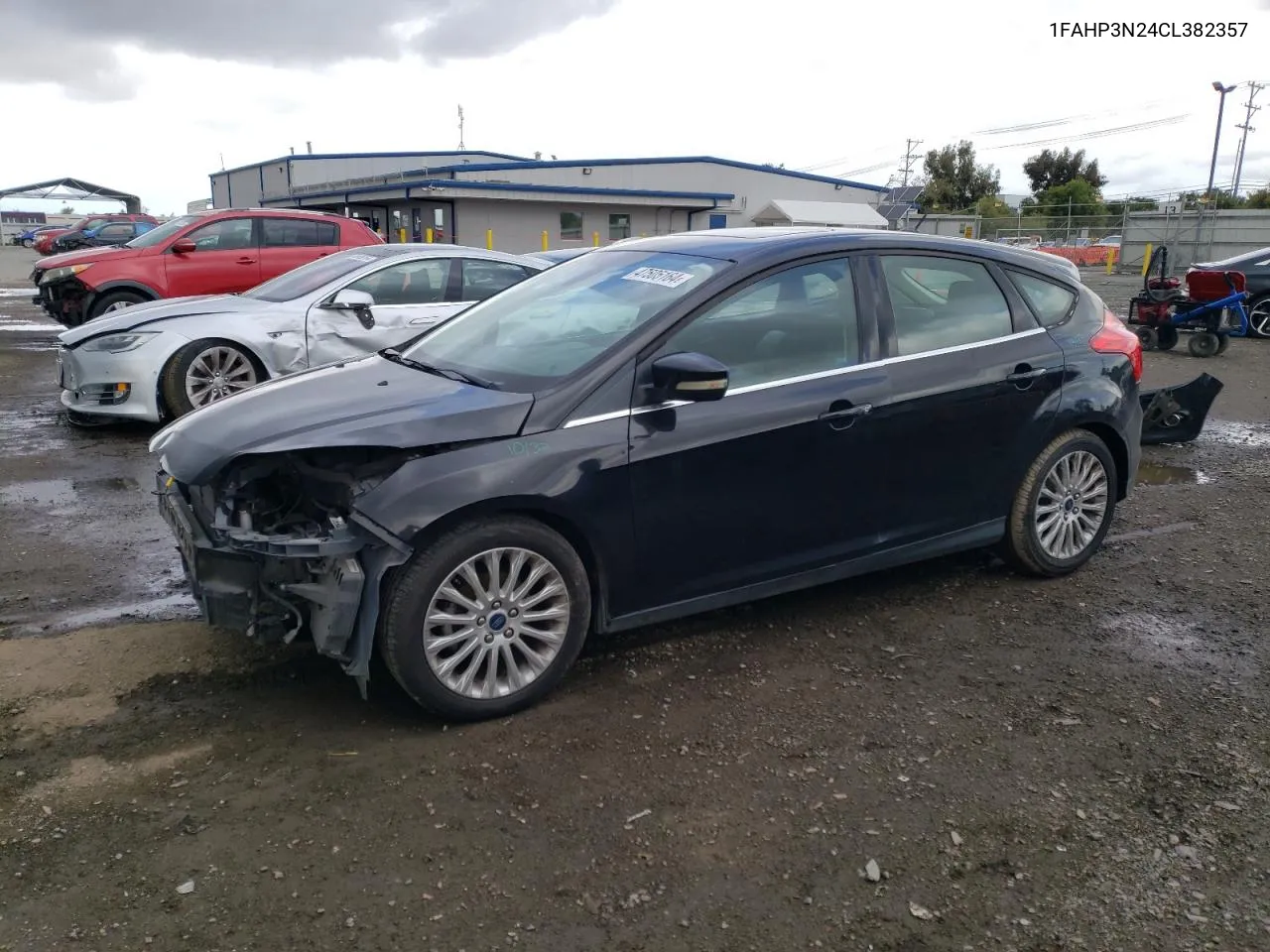 2012 Ford Focus Titanium VIN: 1FAHP3N24CL382357 Lot: 47505164