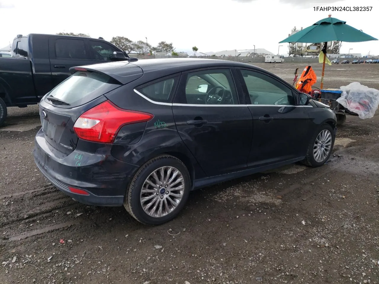 2012 Ford Focus Titanium VIN: 1FAHP3N24CL382357 Lot: 47505164