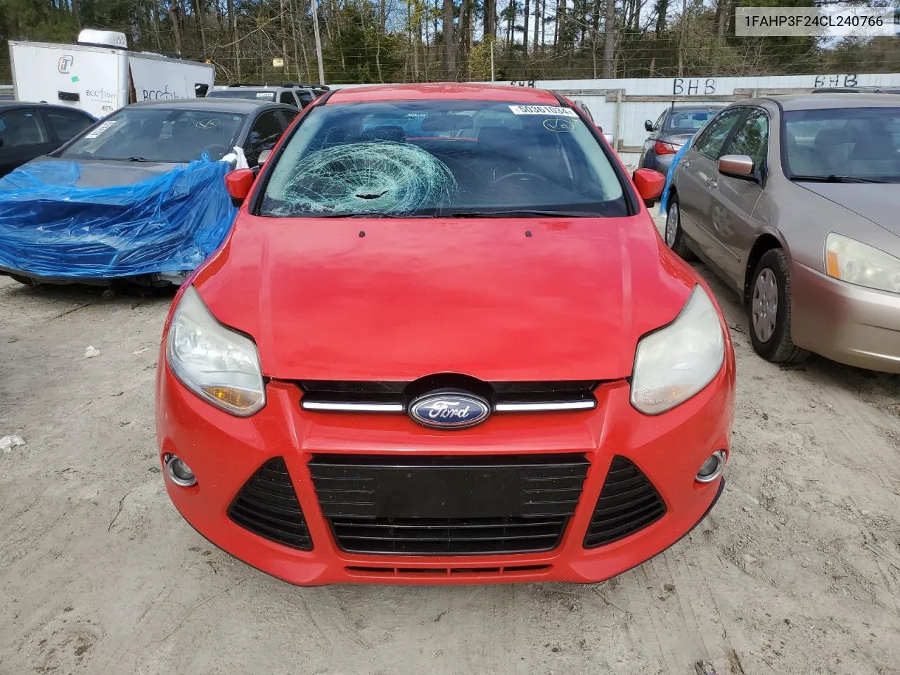 1FAHP3F24CL240766 2012 Ford Focus Se