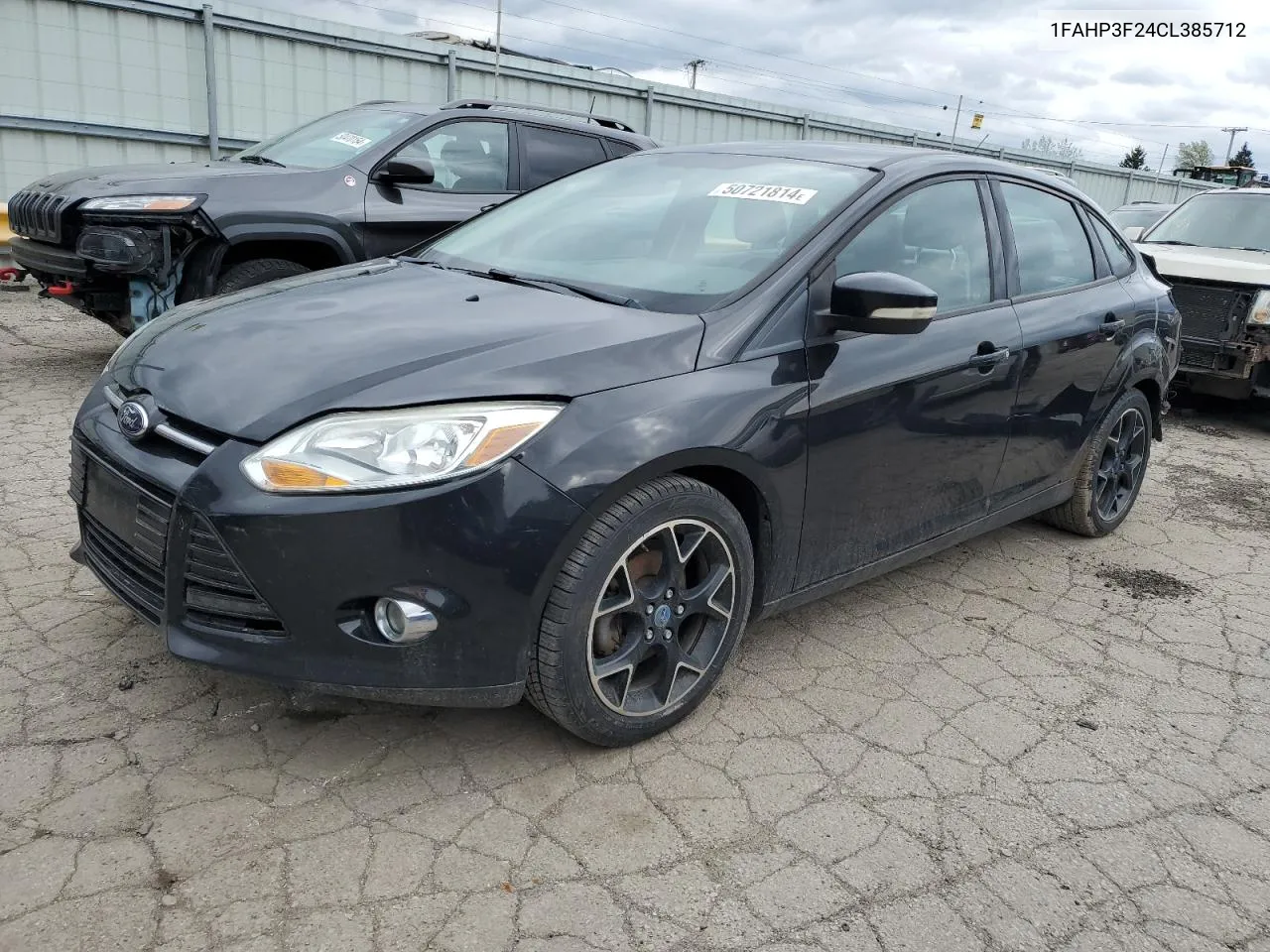 2012 Ford Focus Se VIN: 1FAHP3F24CL385712 Lot: 50721814