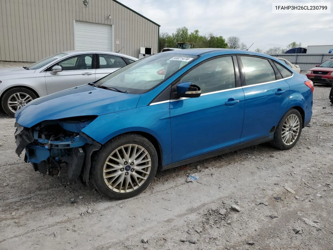 2012 Ford Focus Sel VIN: 1FAHP3H26CL230799 Lot: 50821474