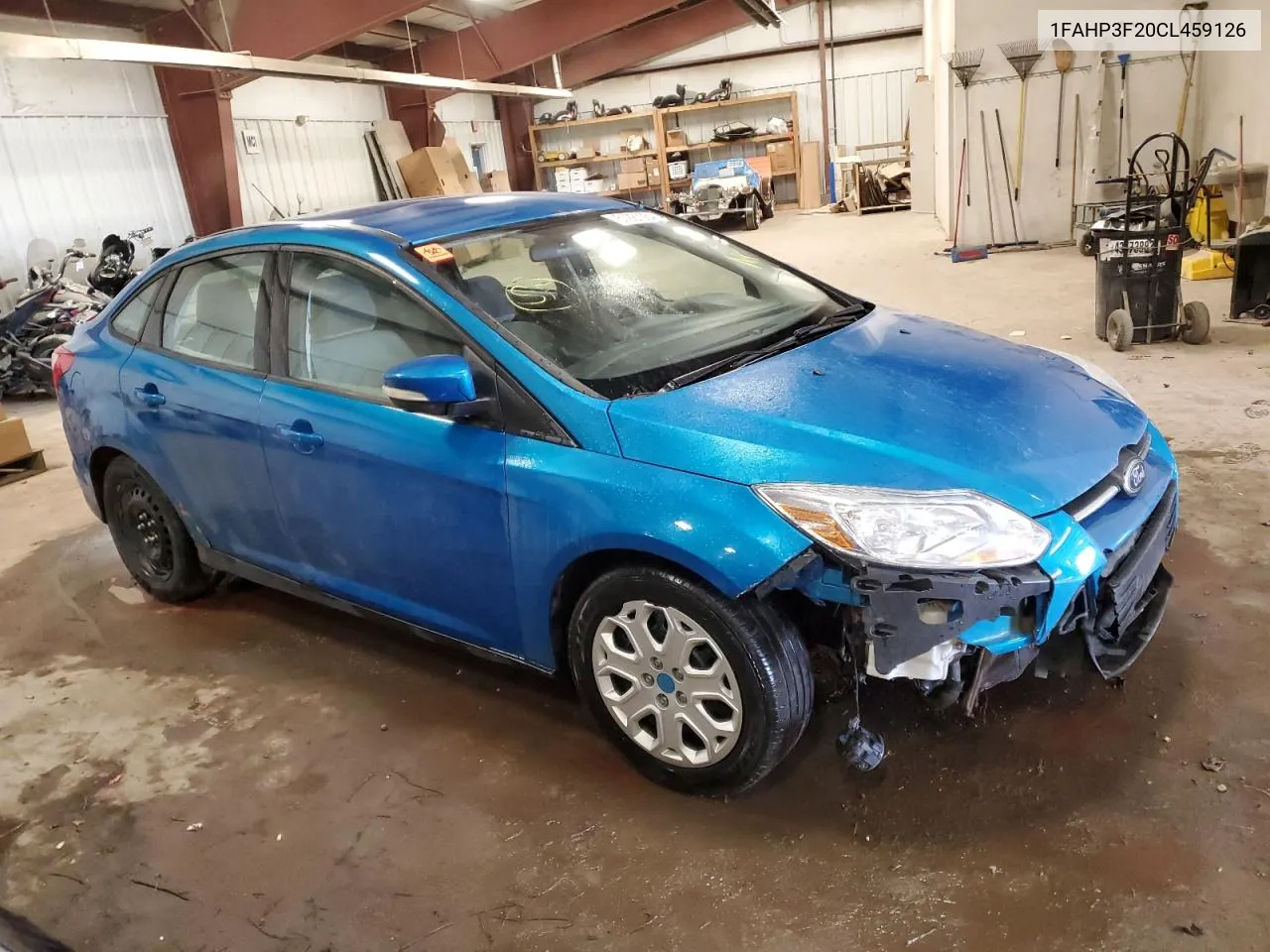 2012 Ford Focus Se VIN: 1FAHP3F20CL459126 Lot: 51281054