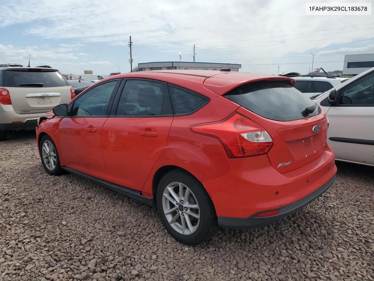 2012 Ford Focus Se VIN: 1FAHP3K29CL183678 Lot: 51916294