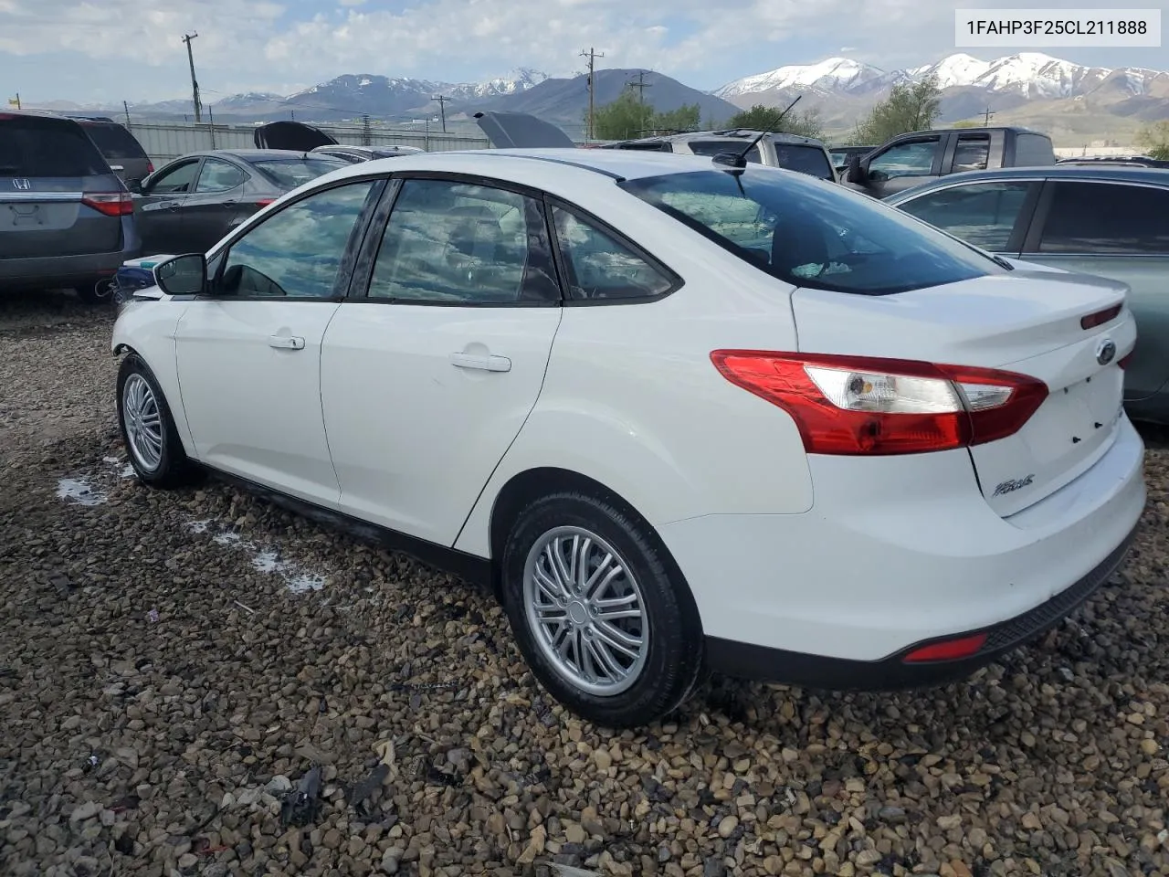 2012 Ford Focus Se VIN: 1FAHP3F25CL211888 Lot: 52306104