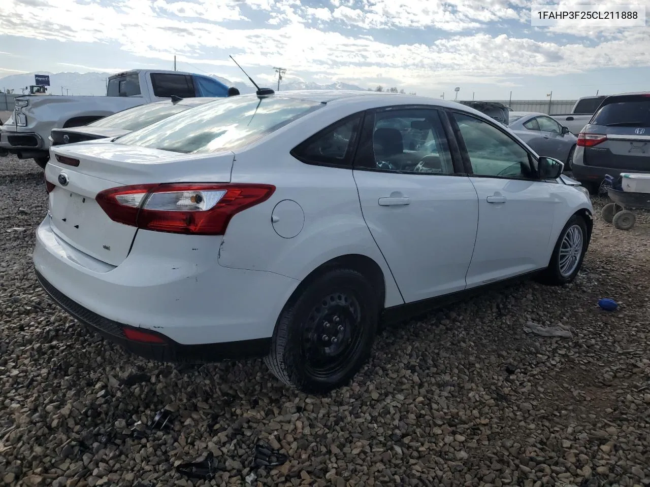 2012 Ford Focus Se VIN: 1FAHP3F25CL211888 Lot: 52306104