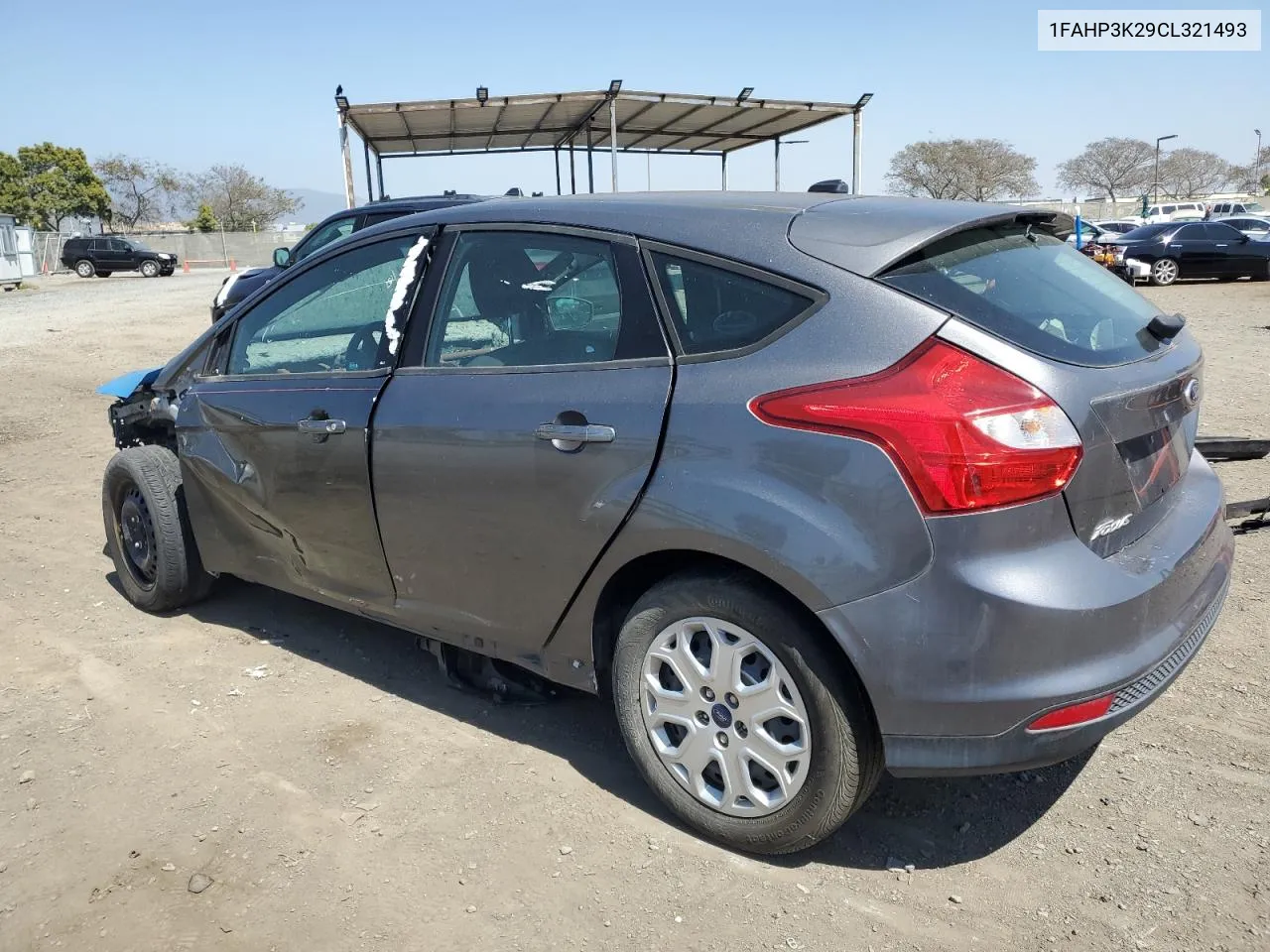 2012 Ford Focus Se VIN: 1FAHP3K29CL321493 Lot: 53146374