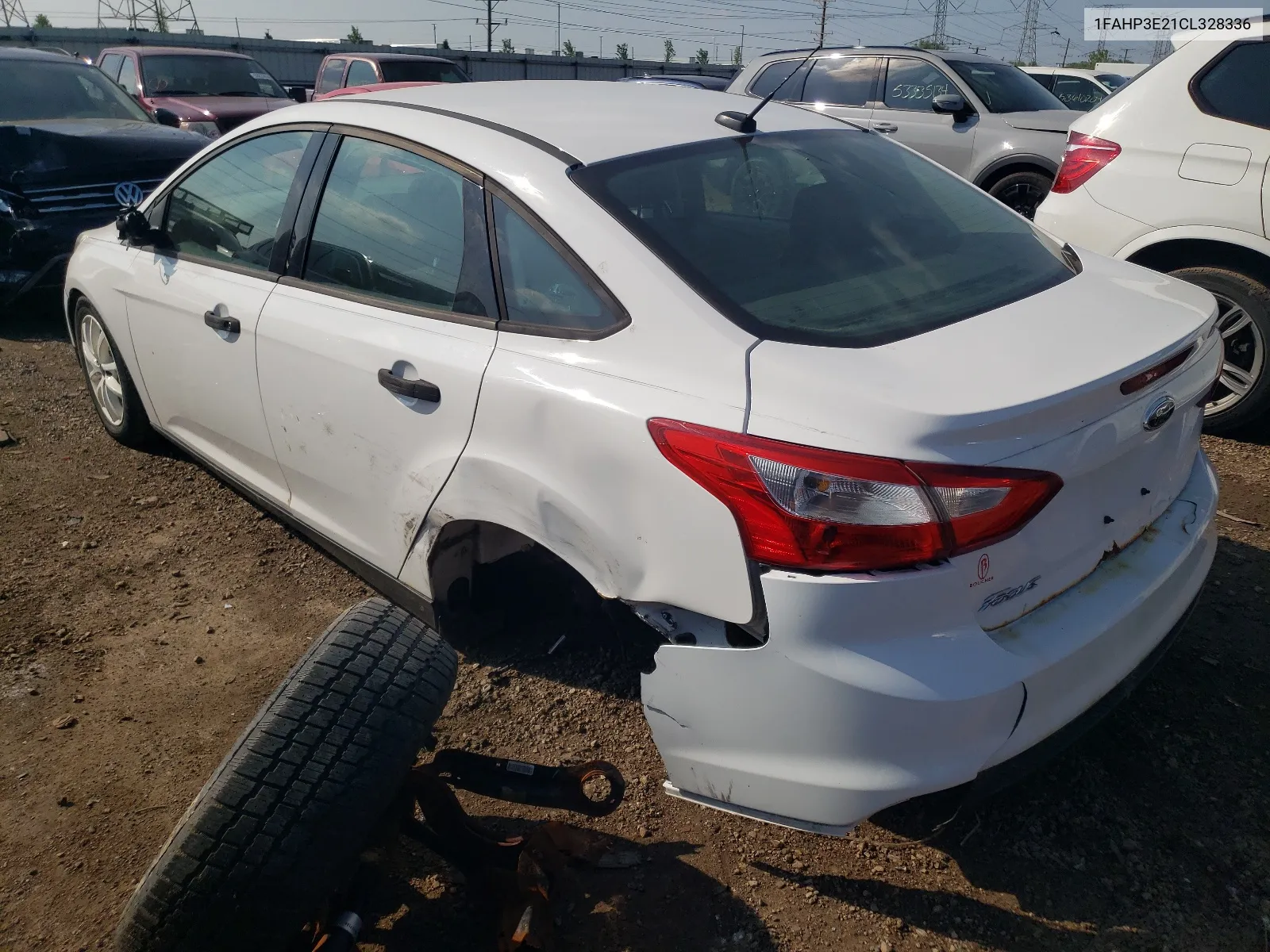 2012 Ford Focus S VIN: 1FAHP3E21CL328336 Lot: 53576324