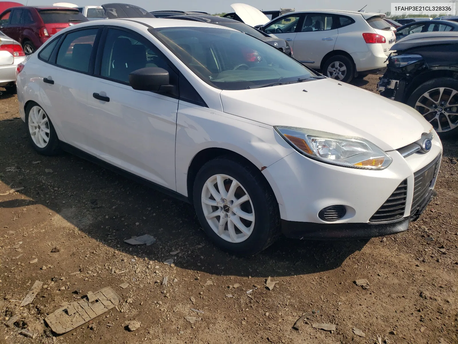 1FAHP3E21CL328336 2012 Ford Focus S