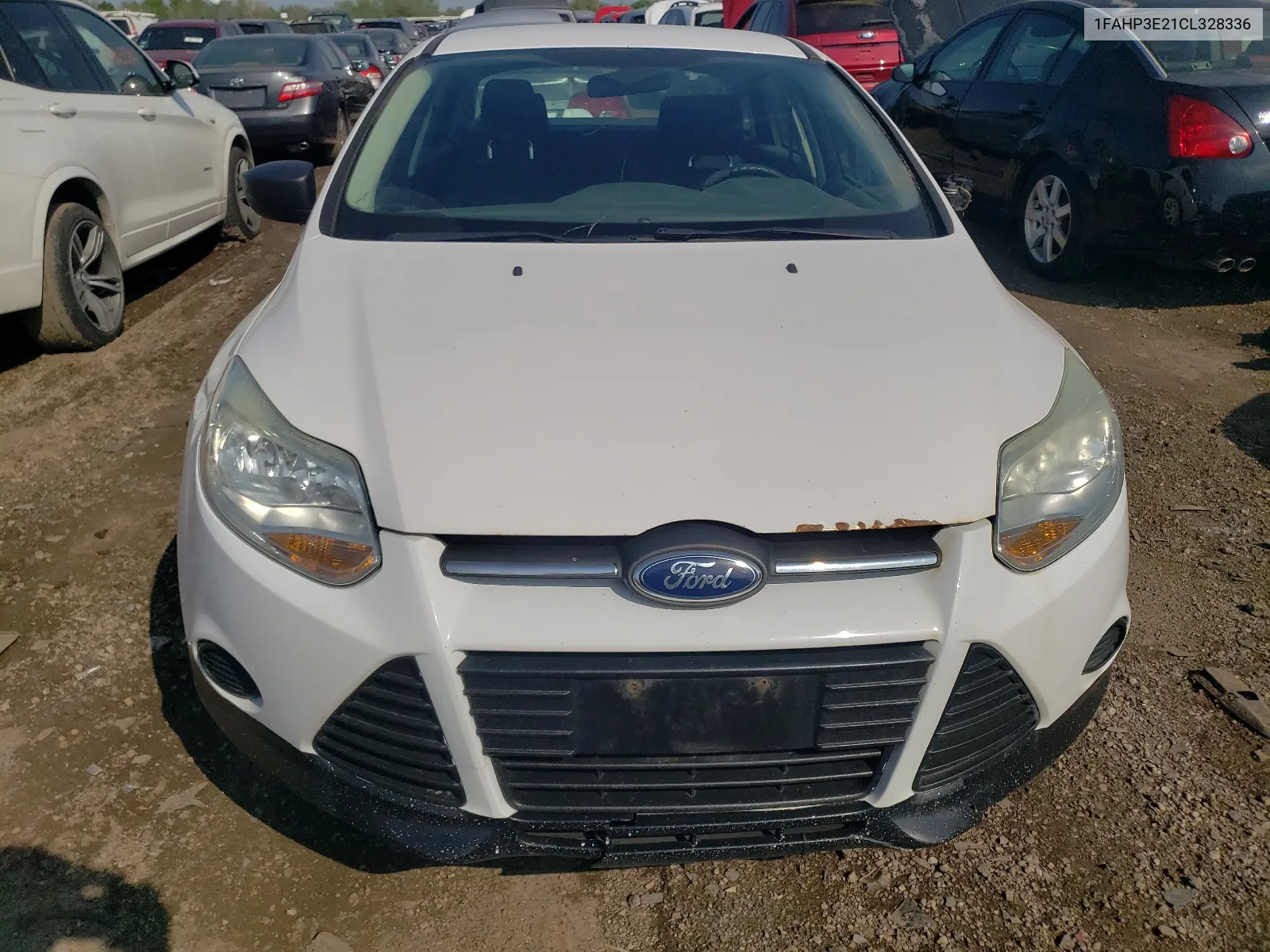 1FAHP3E21CL328336 2012 Ford Focus S