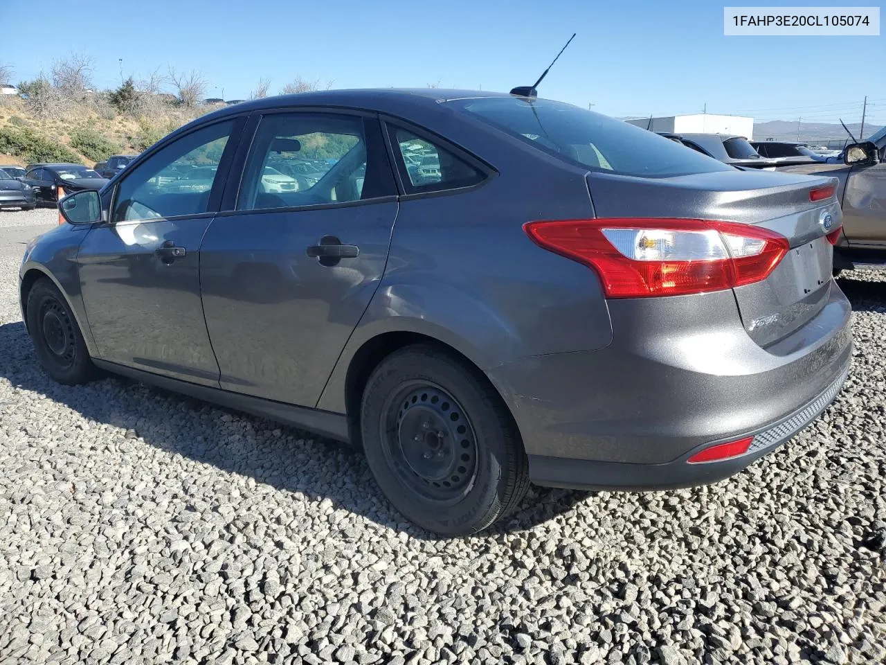 2012 Ford Focus S VIN: 1FAHP3E20CL105074 Lot: 54311584