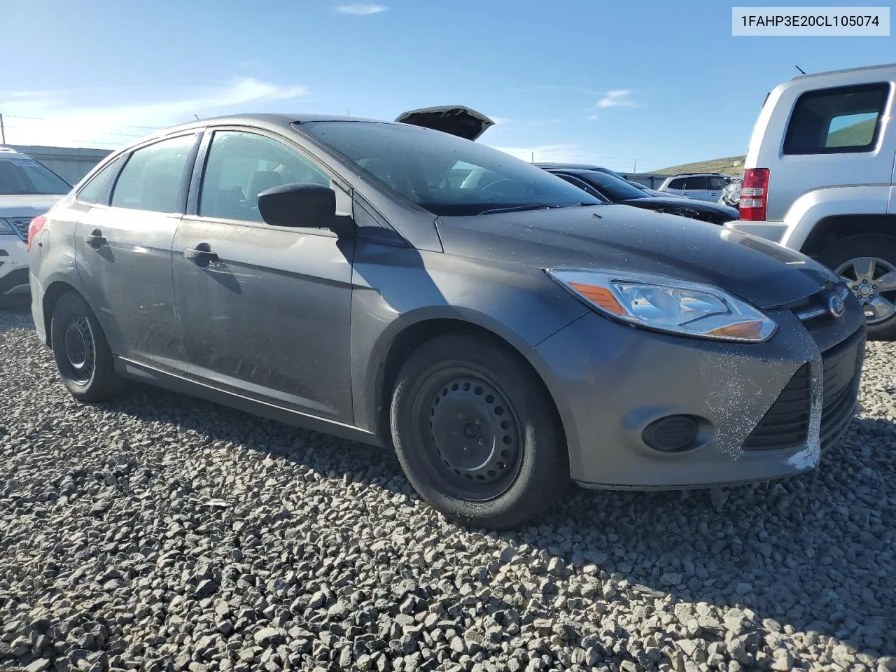 2012 Ford Focus S VIN: 1FAHP3E20CL105074 Lot: 54311584