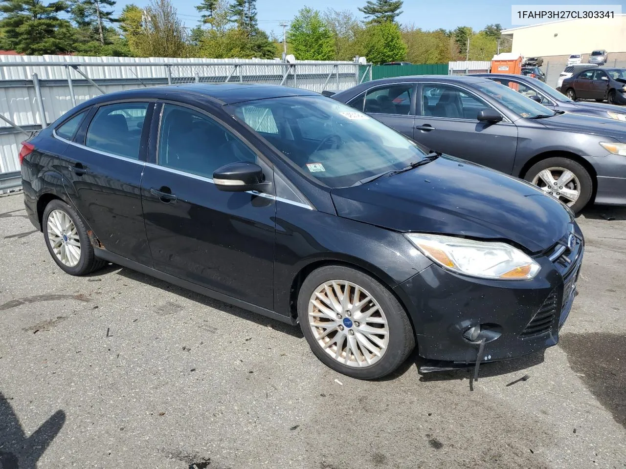 2012 Ford Focus Sel VIN: 1FAHP3H27CL303341 Lot: 54831484