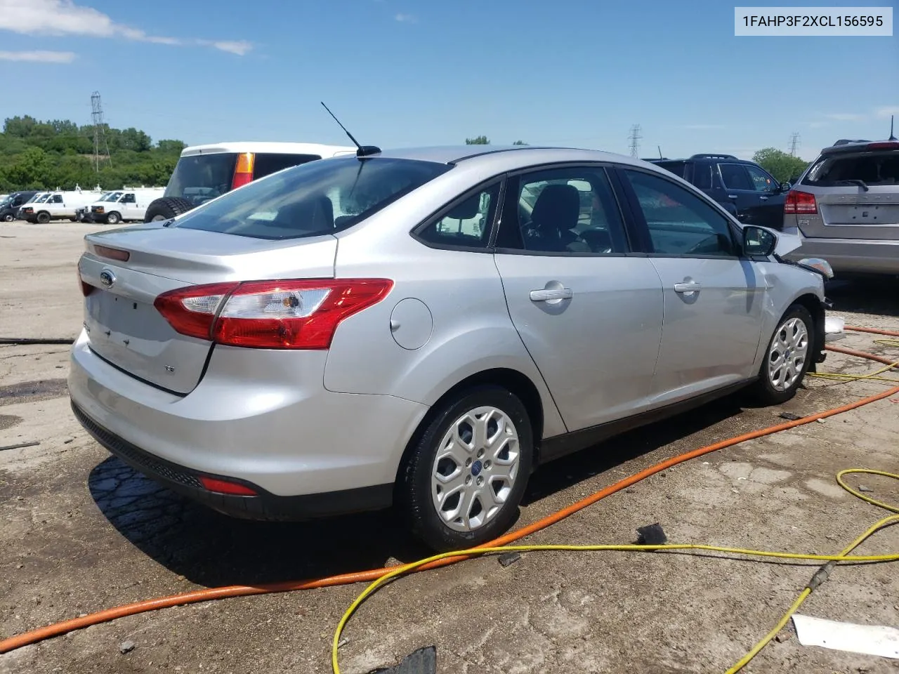 2012 Ford Focus Se VIN: 1FAHP3F2XCL156595 Lot: 55300954