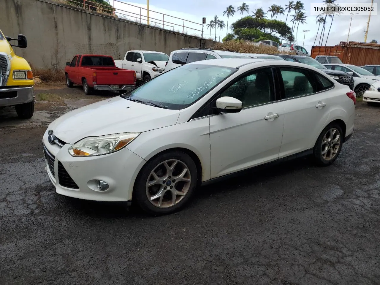 1FAHP3H2XCL305052 2012 Ford Focus Sel