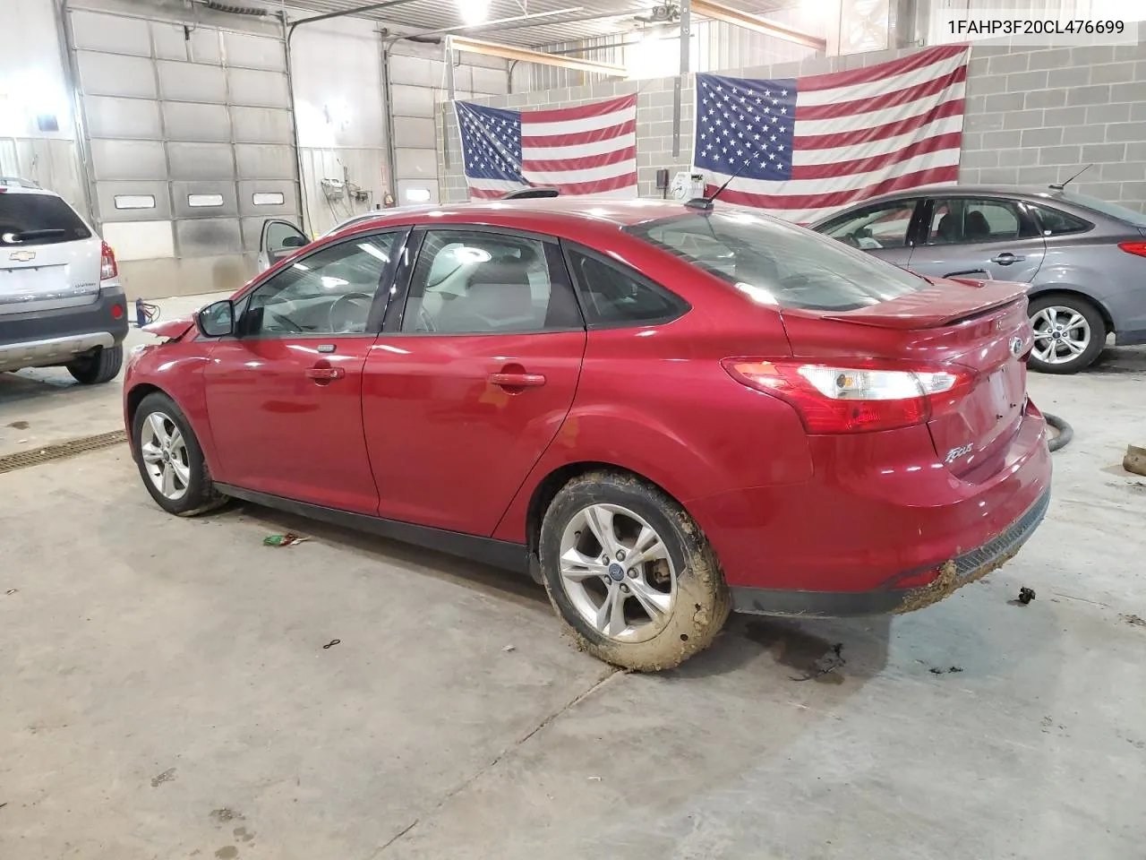 1FAHP3F20CL476699 2012 Ford Focus Se