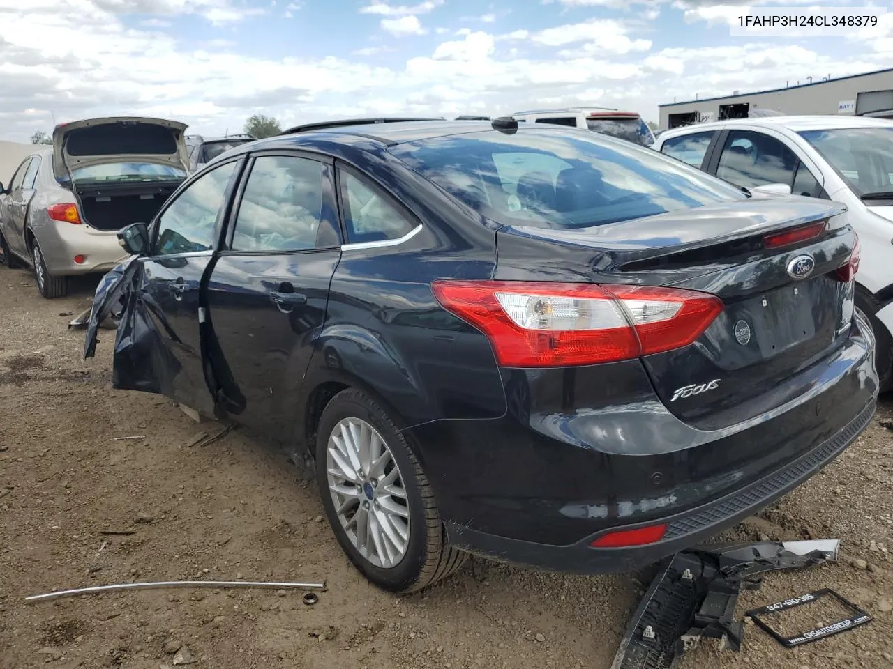 2012 Ford Focus Sel VIN: 1FAHP3H24CL348379 Lot: 57501994