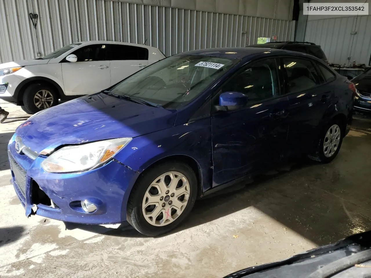 1FAHP3F2XCL353542 2012 Ford Focus Se