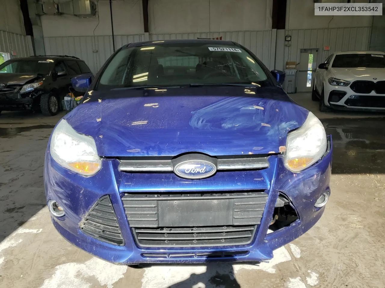 1FAHP3F2XCL353542 2012 Ford Focus Se