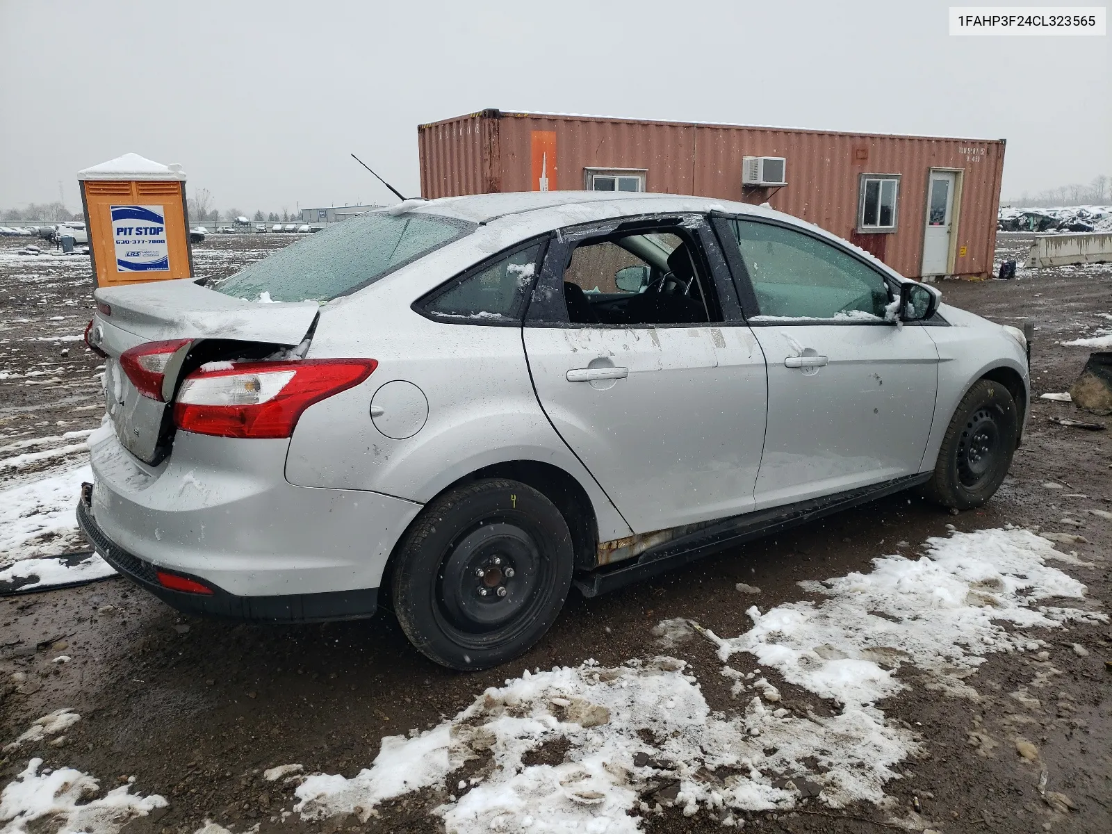 2012 Ford Focus Se VIN: 1FAHP3F24CL323565 Lot: 57546914