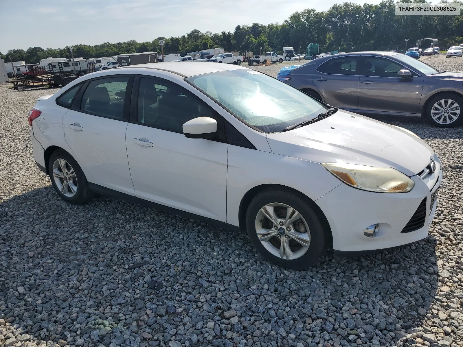 2012 Ford Focus Se VIN: 1FAHP3F29CL308625 Lot: 57997804