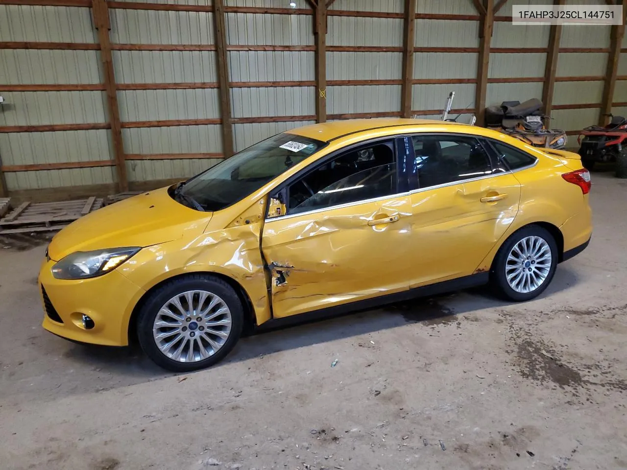 2012 Ford Focus Titanium VIN: 1FAHP3J25CL144751 Lot: 58602464