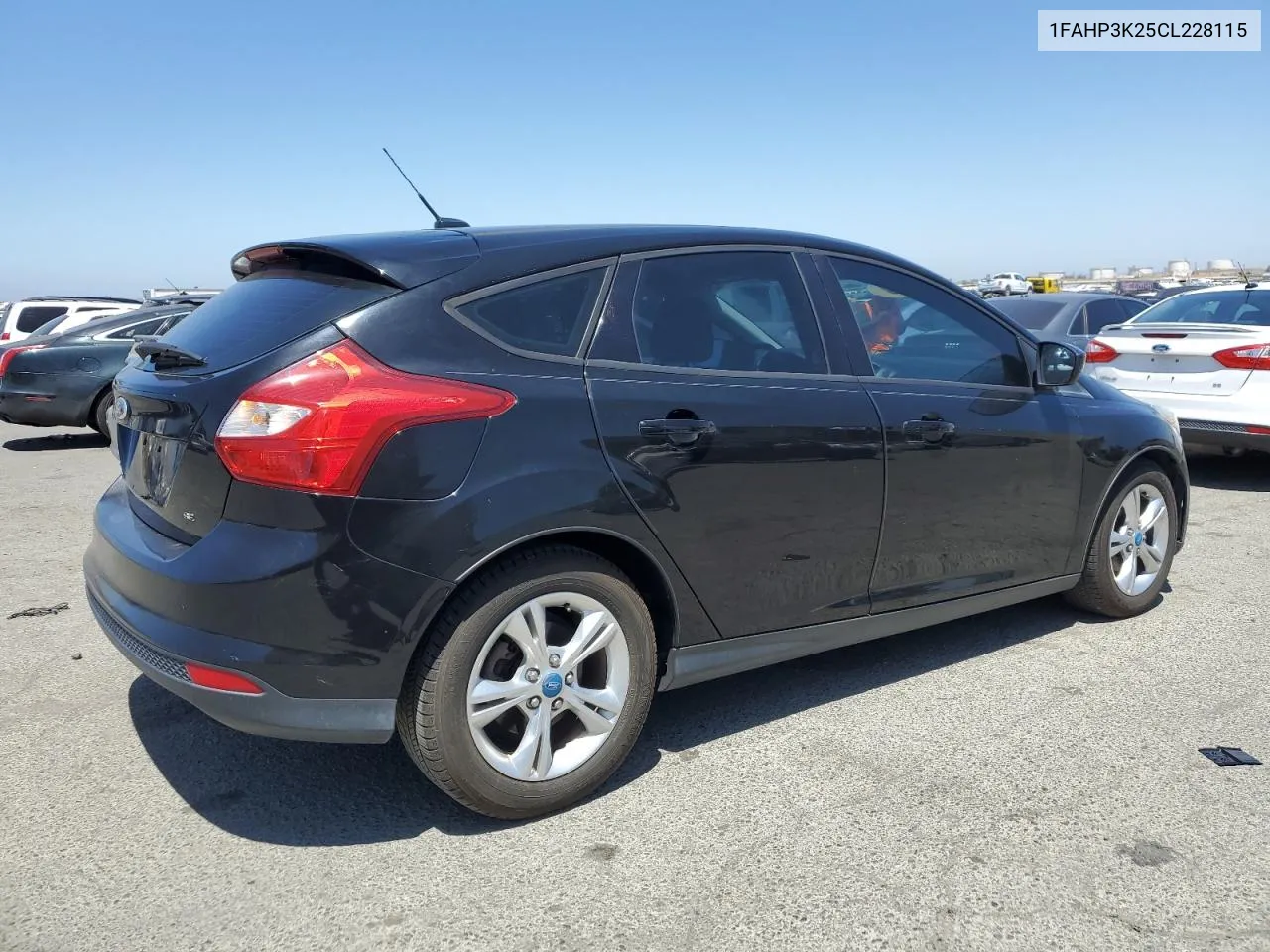 2012 Ford Focus Se VIN: 1FAHP3K25CL228115 Lot: 58778164