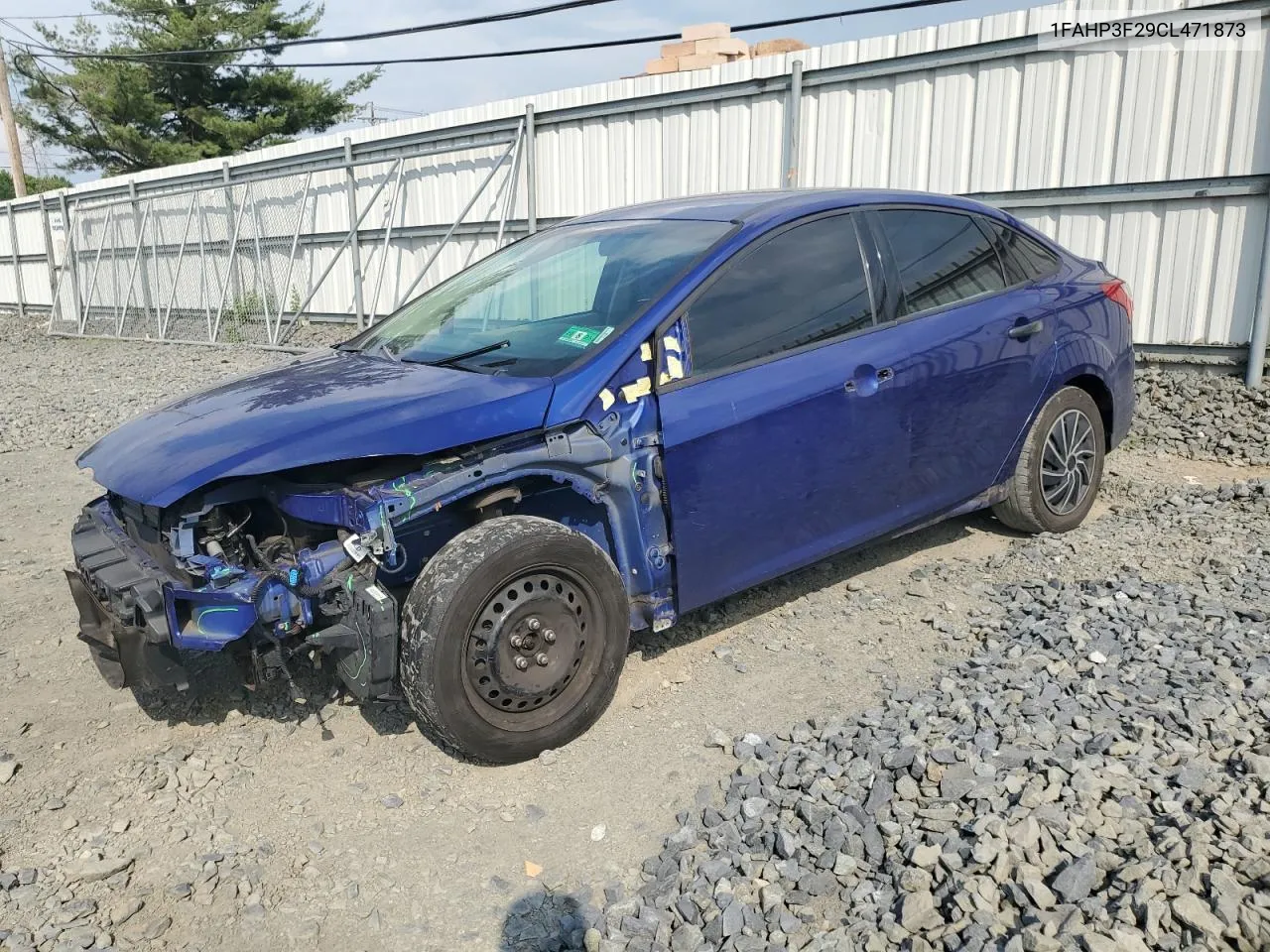 2012 Ford Focus Se VIN: 1FAHP3F29CL471873 Lot: 59430954