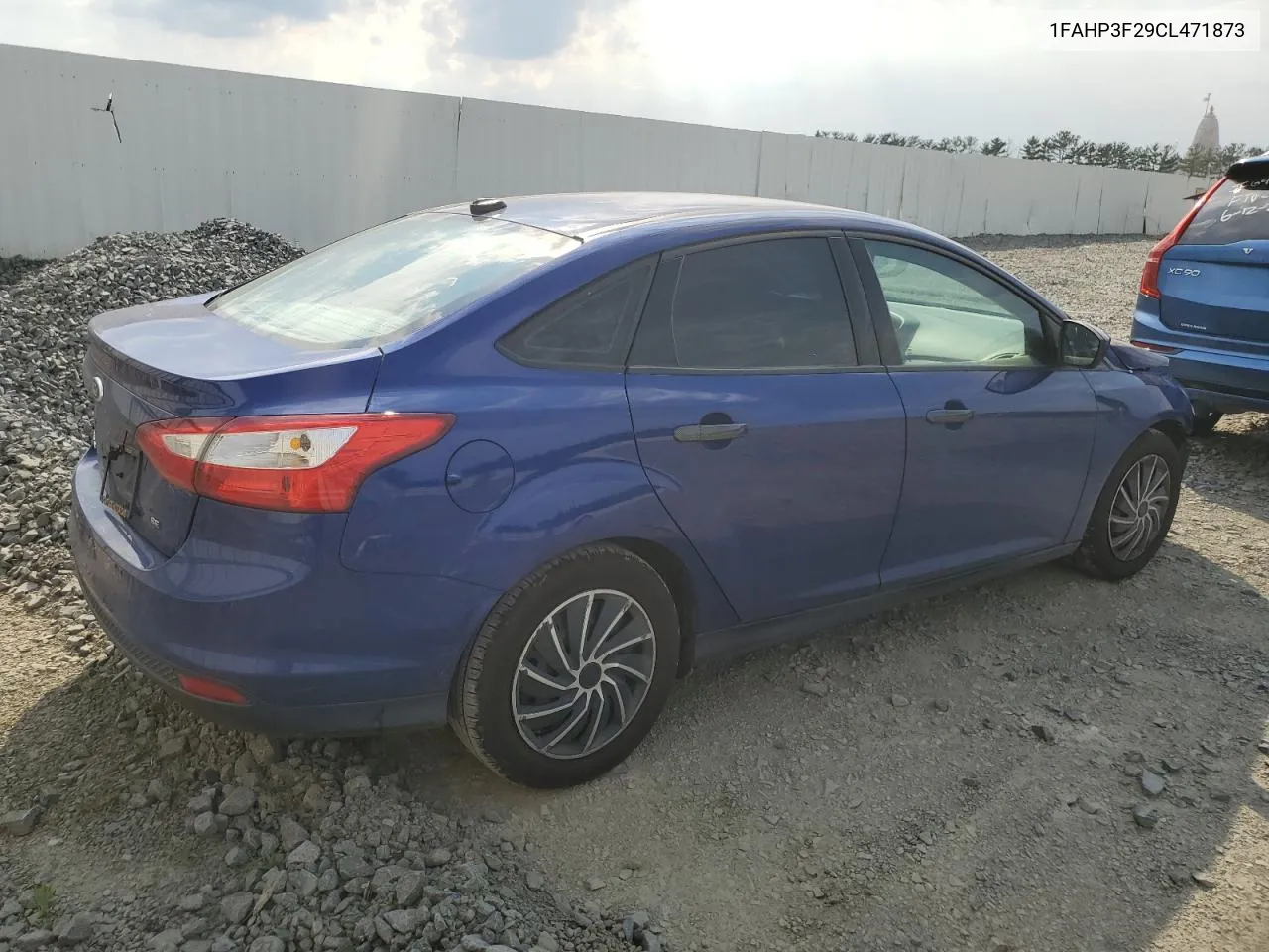 2012 Ford Focus Se VIN: 1FAHP3F29CL471873 Lot: 59430954