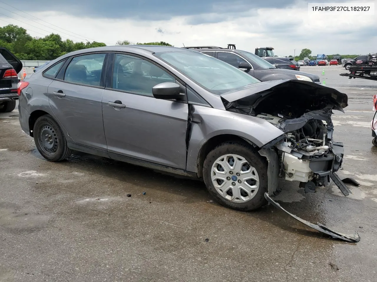 2012 Ford Focus Se VIN: 1FAHP3F27CL182927 Lot: 59494244