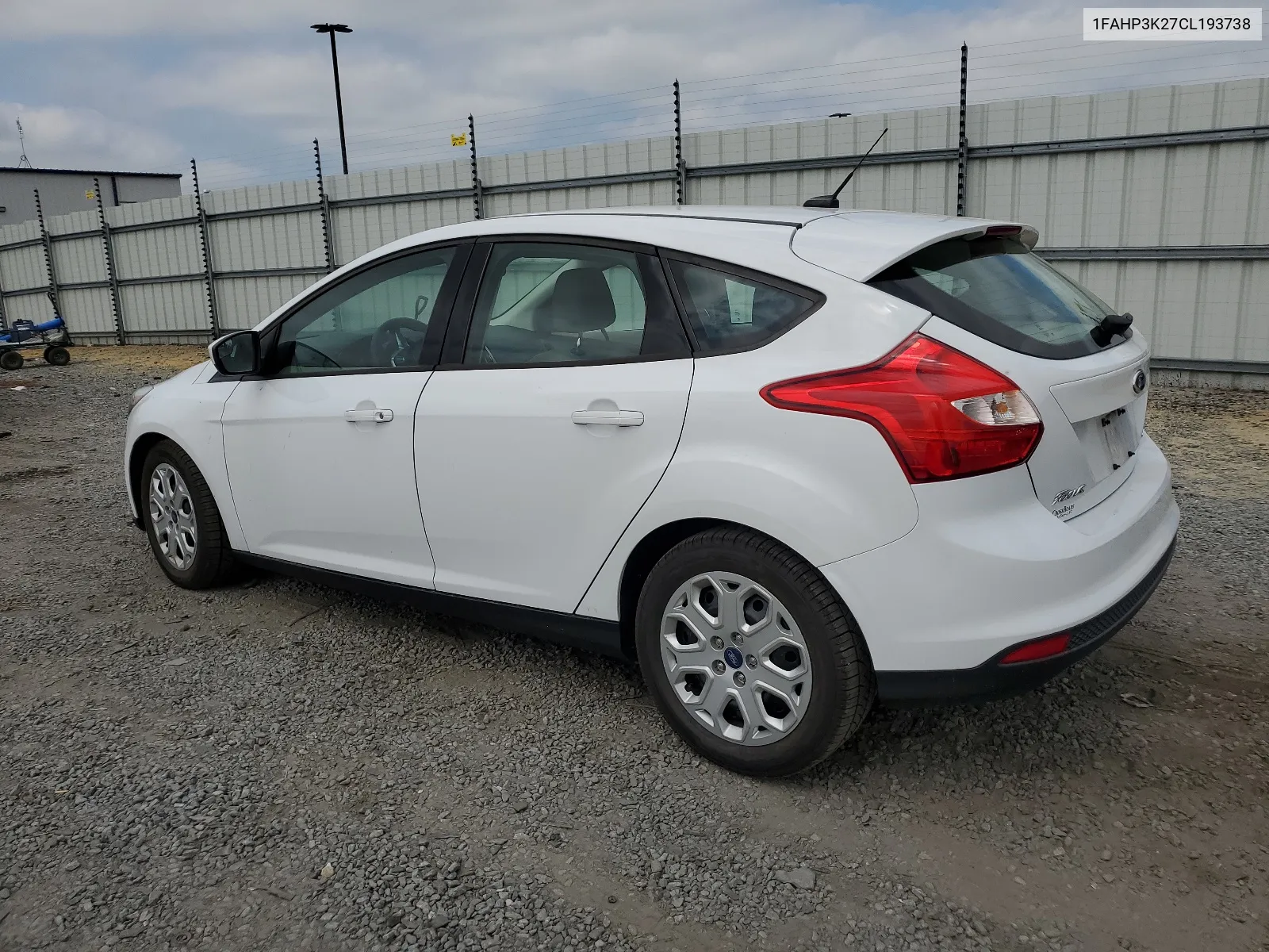 2012 Ford Focus Se VIN: 1FAHP3K27CL193738 Lot: 60061974