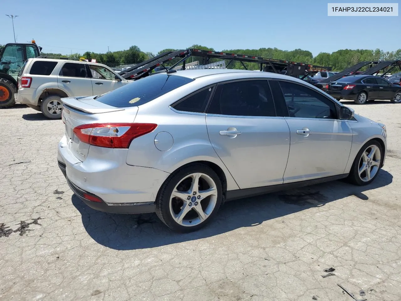 2012 Ford Focus Titanium VIN: 1FAHP3J22CL234021 Lot: 60126664