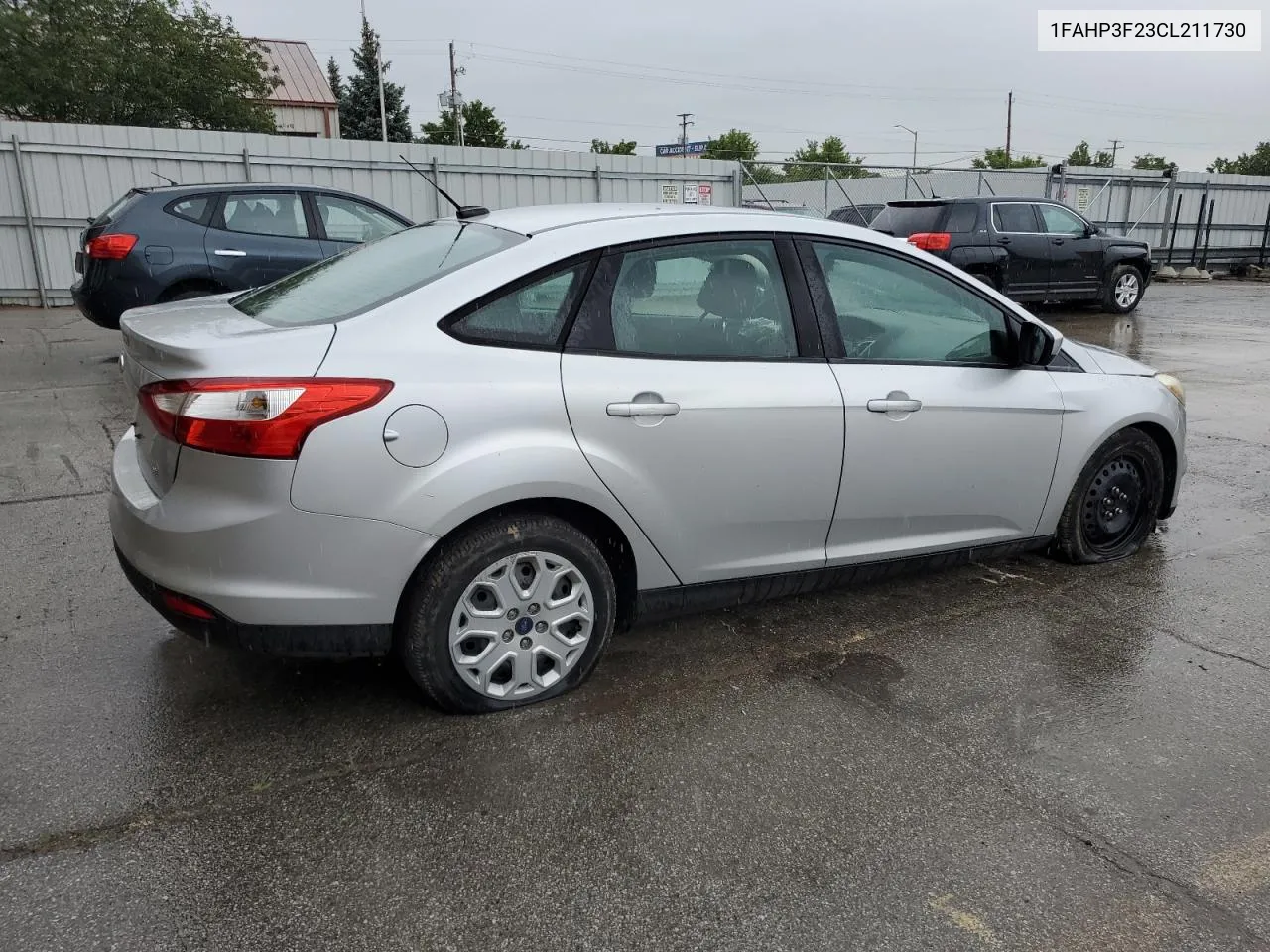 2012 Ford Focus Se VIN: 1FAHP3F23CL211730 Lot: 60888494