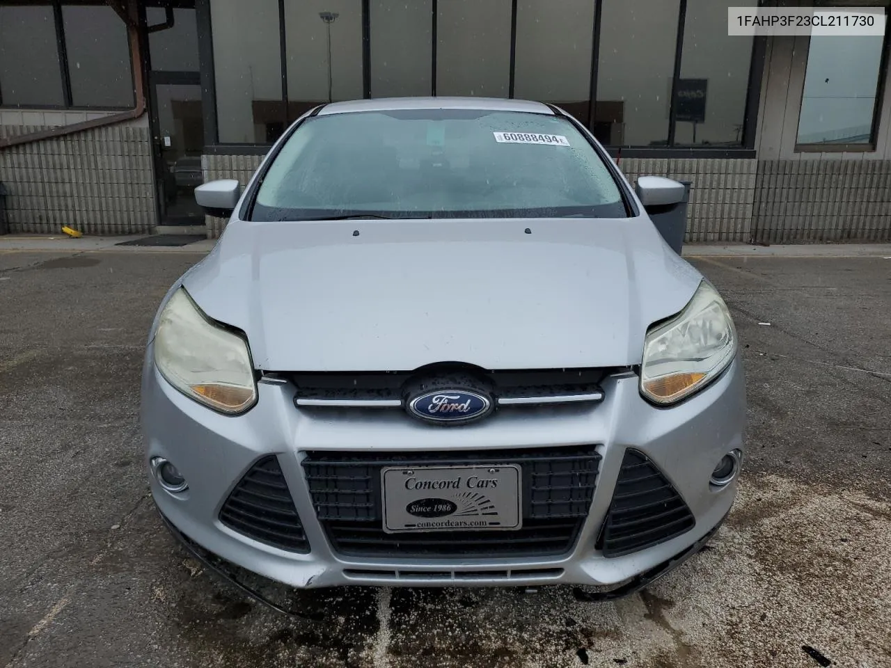 2012 Ford Focus Se VIN: 1FAHP3F23CL211730 Lot: 60888494