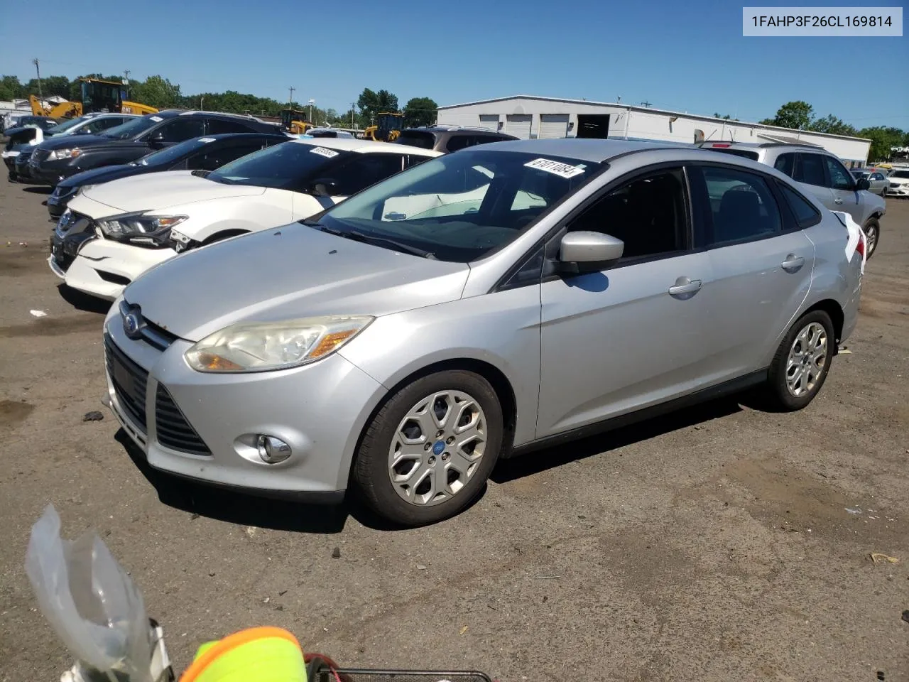 2012 Ford Focus Se VIN: 1FAHP3F26CL169814 Lot: 61011084